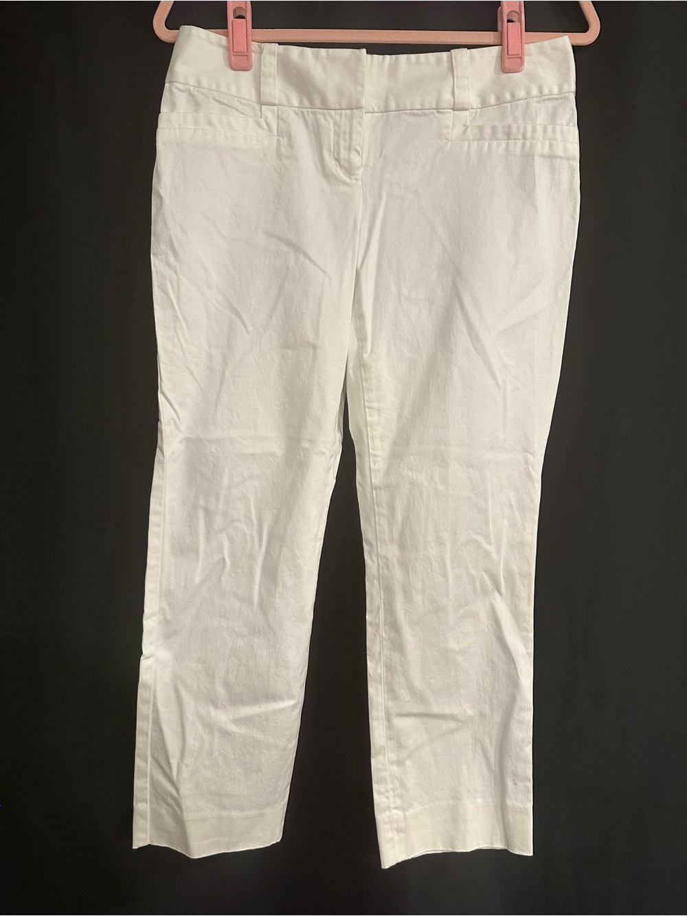 The Limited White Drew Fit Pants